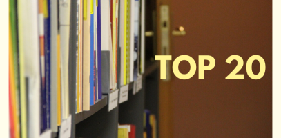 TOP 20 knygų bibliotekoje šiandien