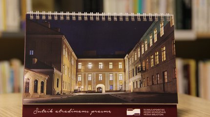 Konkursas. Laimėkite 2021 metų bibliotekos kalendorių