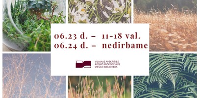 Darbo laikas Joninių laikotarpiu