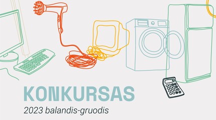 Konkursas „Atsakingas skaitytojas“ ragina rūšiuoti elektronikos atliekas