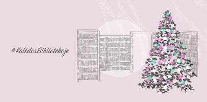 #KalėdosBibliotekoje'23