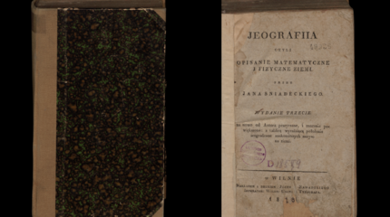 Bibliotekos fonde –  išskirtinė 1818 metais išleista Jano Sniadeckio knyga