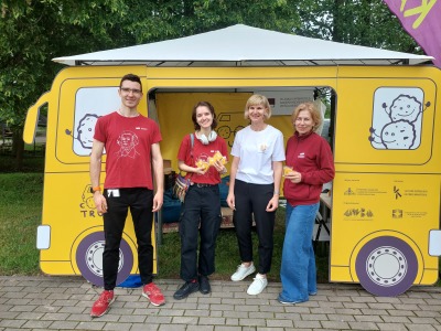 &bdquo;Cookie Truck" Lazdijų miesto &scaron;ventėje