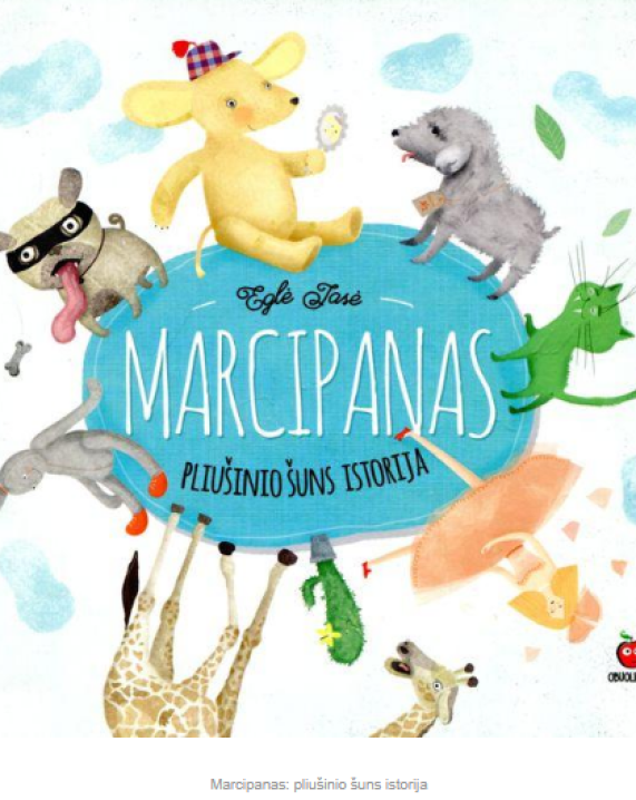 Marcipanas: pliušinio šuns istorija