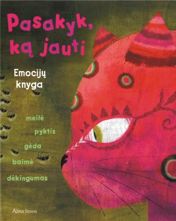 Pasakyk, ką jauti. Emocijų knyga