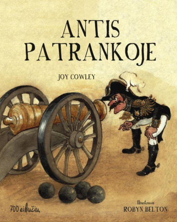 Antis patrankoje