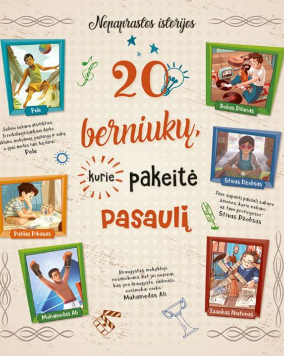 20 berniukų, kurie pakeitė pasaulį