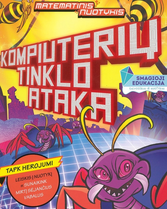 Kompiuterių tinklo ataka. Matematinis nuotykis.