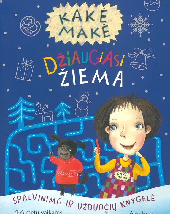 Kakė Makė džiaugiasi žiema