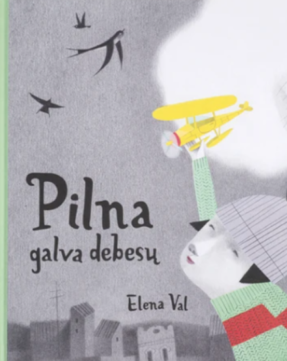 Pilna galva debesų