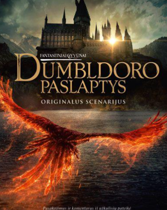 Fantastiniai gyvūnai. Dumbldoro paslaptys. Originalus scenarijus