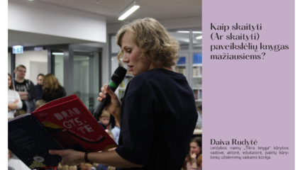 Šeimadienis tėvams! Kaip skaityti paveikslėlių knygas vaikams?